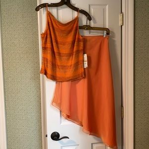 NWT David Meister 2 piece set size 8